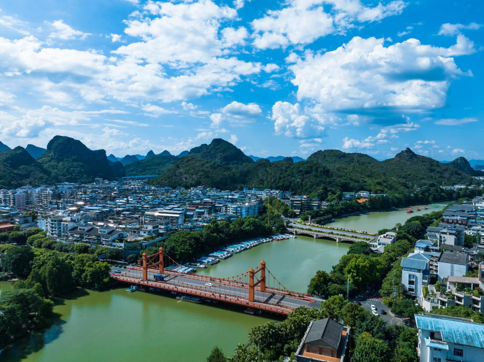 Lijiang Moon Hotel - Guilin East And West Lane Two Rivers And Four Lakes Scenic Area Exterior foto